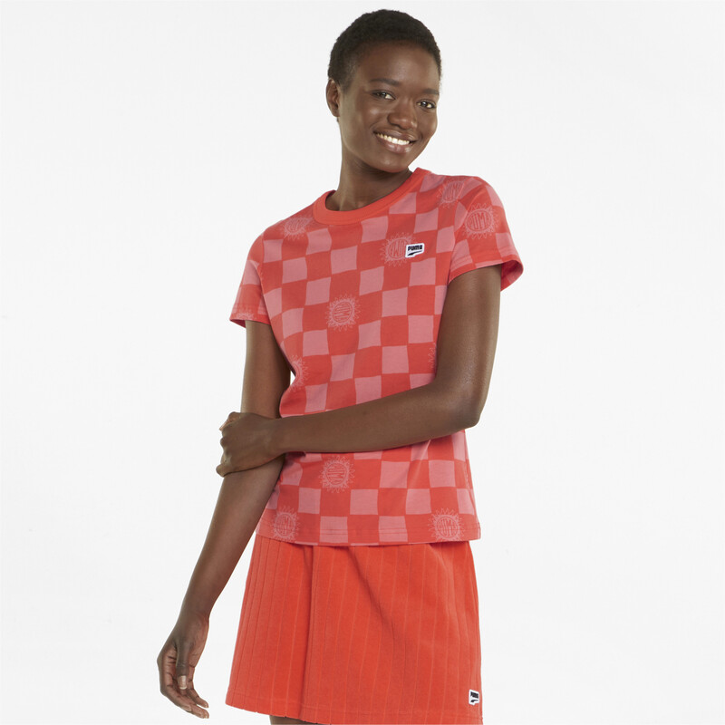

Women's PUMA Downtown Printed Regular Fit T-Shirt