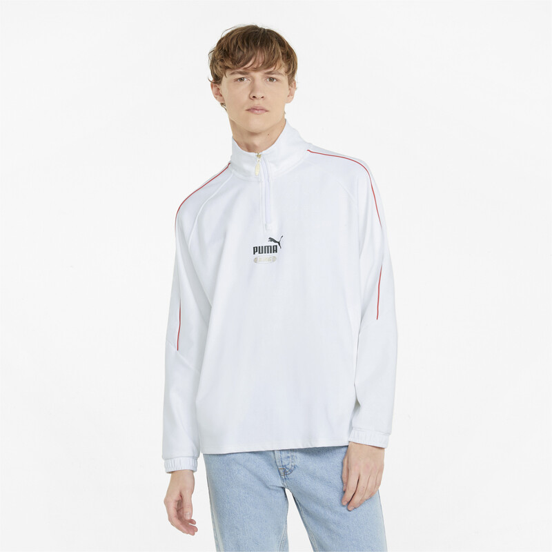 

Men's PUMA King Printed Half-Zip Relaxed Fit Track Jacket
