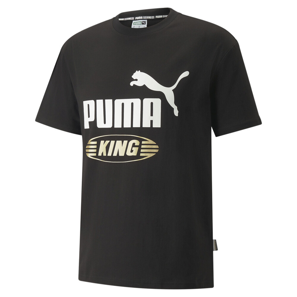 King Logo Men's Tee | Black - PUMA