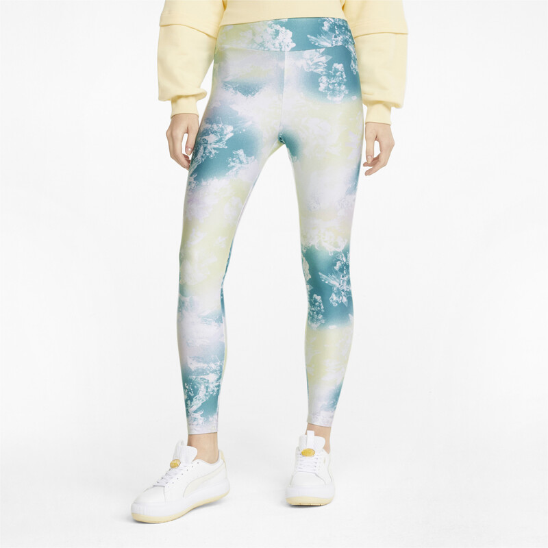 

Women's PUMA Crystal Galaxy Printed High Leggings, Porcelain