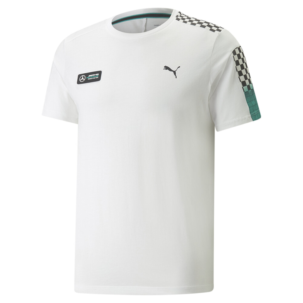 Mercedes F1 T7 Men's Tee White PUMA