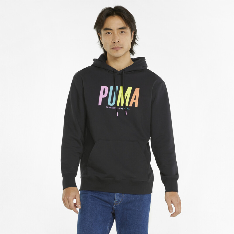 

Men's PUMA SWxP Graphic Regular Fit Hoodie, Black