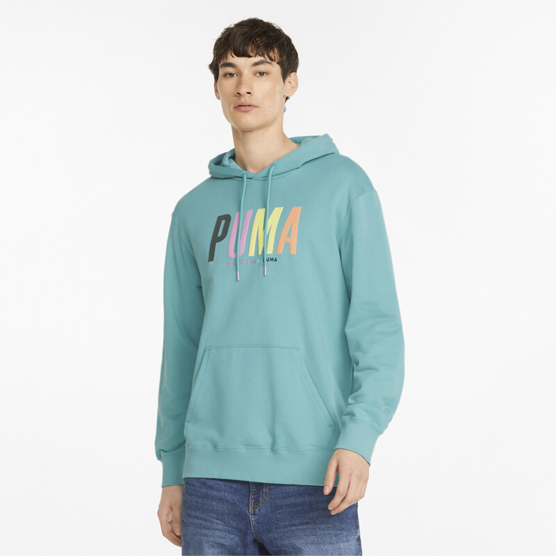 

Men's PUMA SWxP Graphic Regular Fit Hoodie, Porcelain