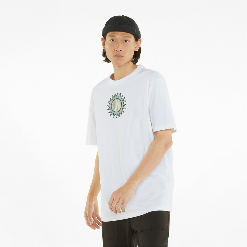 

Men's PUMA Downtown Graphic Crew Neck Relaxed Fit T-Shirt