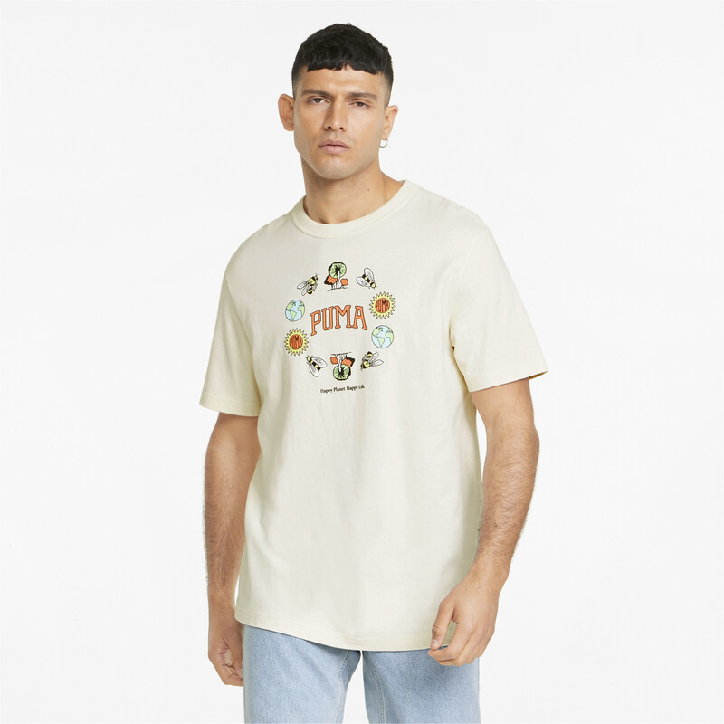 

Men's PUMA Downtown Graphic Crew Neck Relaxed Fit T-Shirt