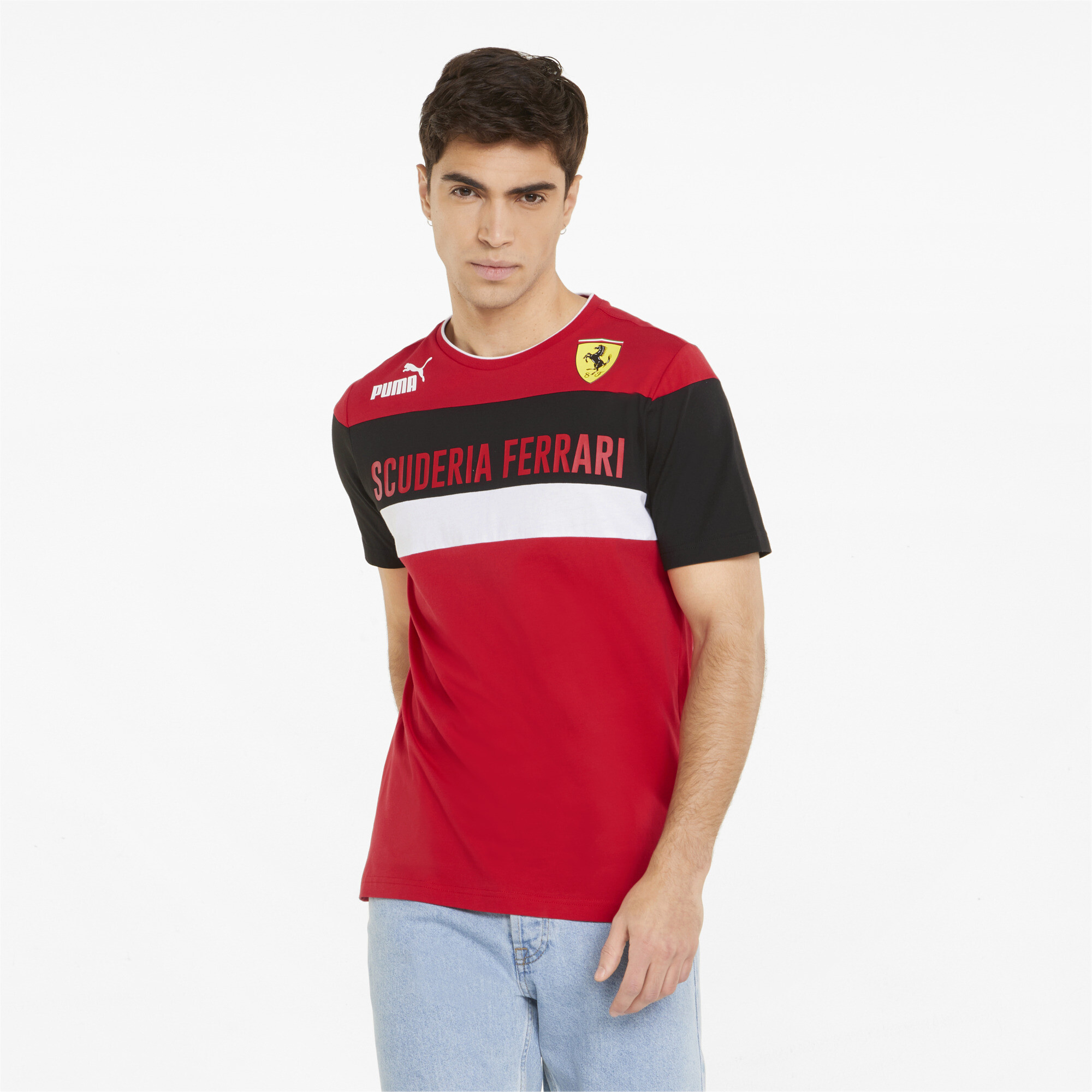 Scuderia Ferrari Race SDS Men's Tee | T-shirts & Top | PUMA