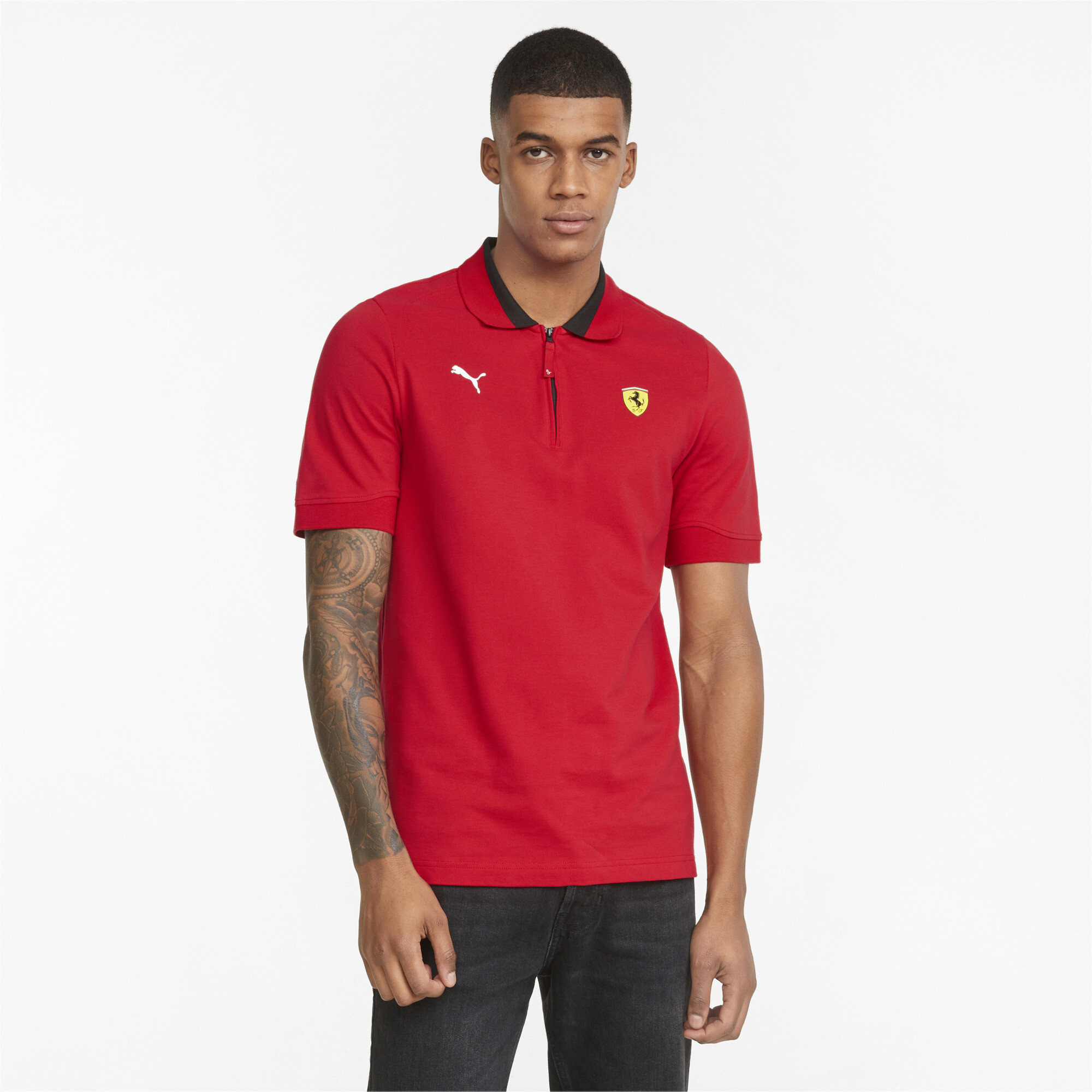 Scuderia Ferrari Race Men's Polo Shirt Tshirts & Tops PUMA