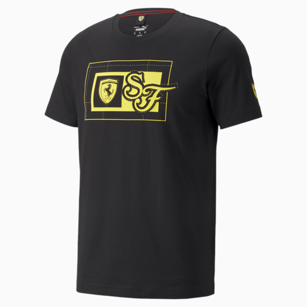 Scuderia Ferrari Race Graphic Tee Men, Puma Black, large-ZAF