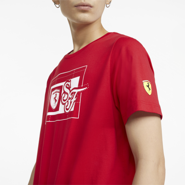 Scuderia Ferrari Race Graphic Tee Men, Rosso Corsa, large-ZAF