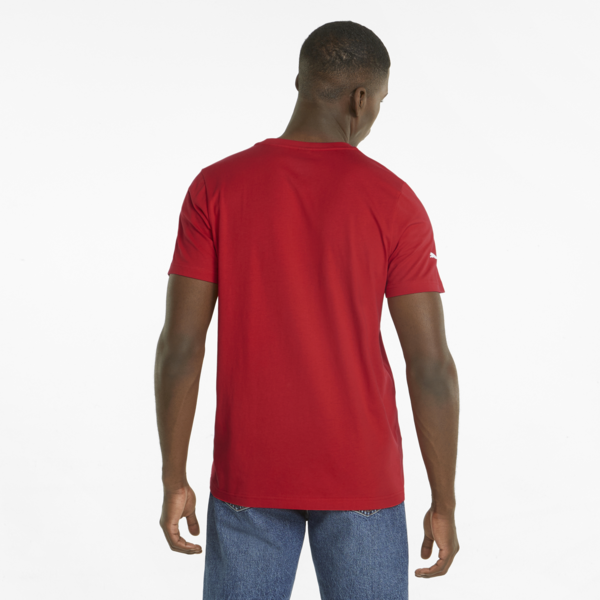 Remera con insignia a color Scuderia Ferrari Race, Rosso Corsa, large-ARG