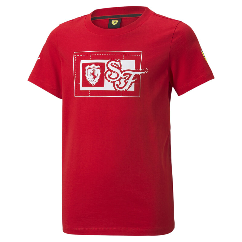 

PUMA Scuderia Ferrari Race Graphic Youth T-Shirt, Red