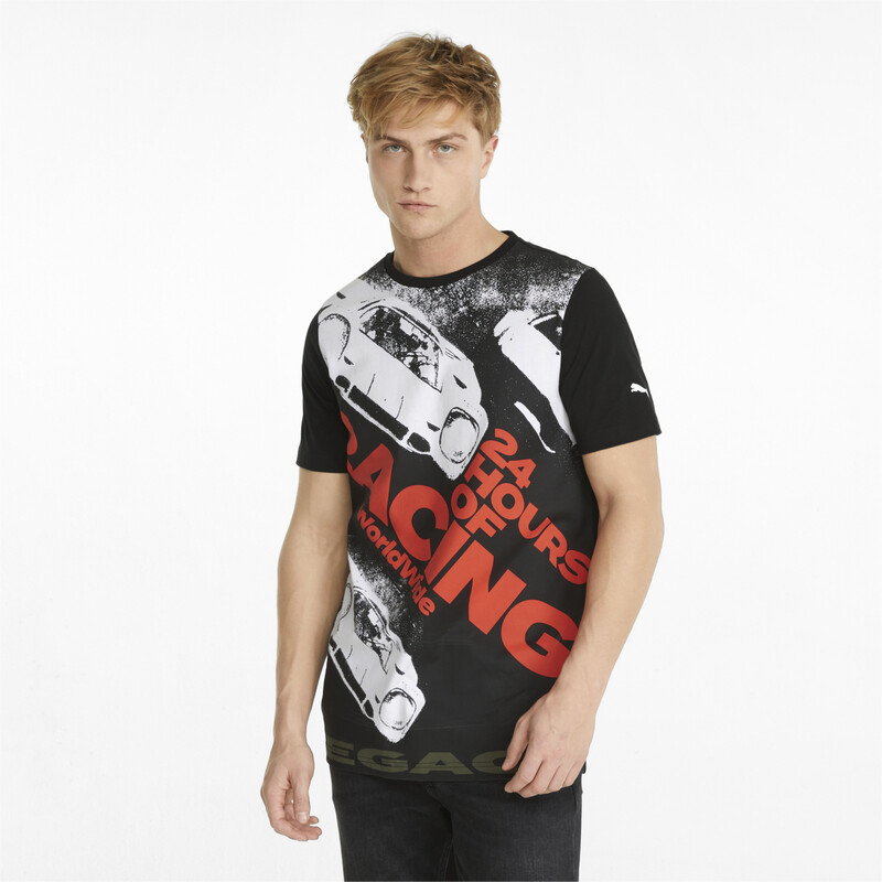 

Men's PUMA Porsche Legacy Statement Regular Fit Graphic T-Shirt, Black