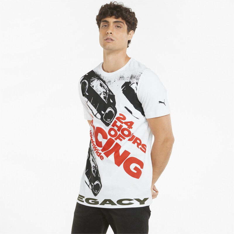 

Men's PUMA Porsche Legacy Statement Regular Fit Graphic T-Shirt, White