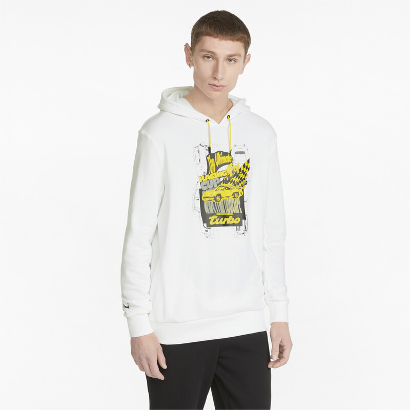 

Men's PUMA Porsche Legacy Graphic Regular Fit Hoodie, White