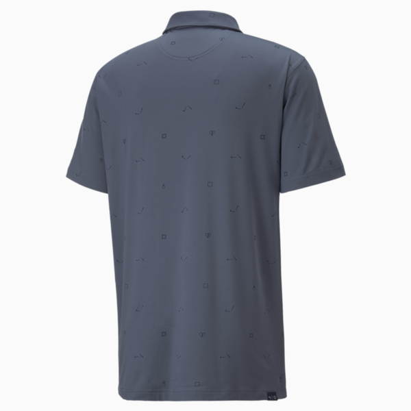 CLOUDSPUN H8 Men's Golf Polo Shirt, Evening Sky-Navy Blazer, large-ZAF