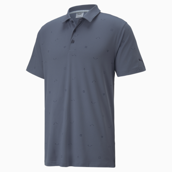 CLOUDSPUN H8 Men's Golf Polo Shirt, Evening Sky-Navy Blazer, large-ZAF