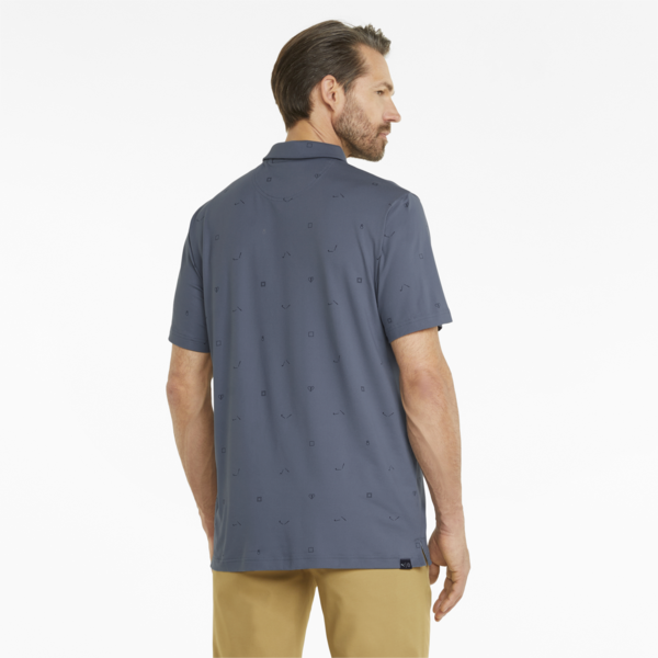 CLOUDSPUN H8 Men's Golf Polo Shirt, Evening Sky-Navy Blazer, large-ZAF