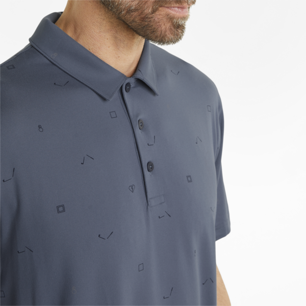 CLOUDSPUN H8 Men's Golf Polo Shirt, Evening Sky-Navy Blazer, large-ZAF