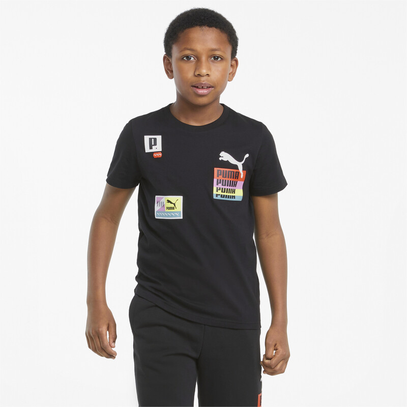 

PUMA Brand Love Youth T-Shirt, Black