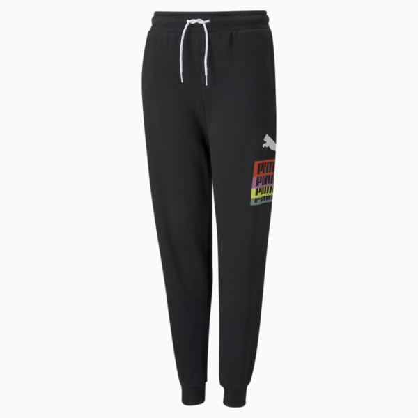 Brand Love Youth Sweatpants, Puma Black, large-ZAF