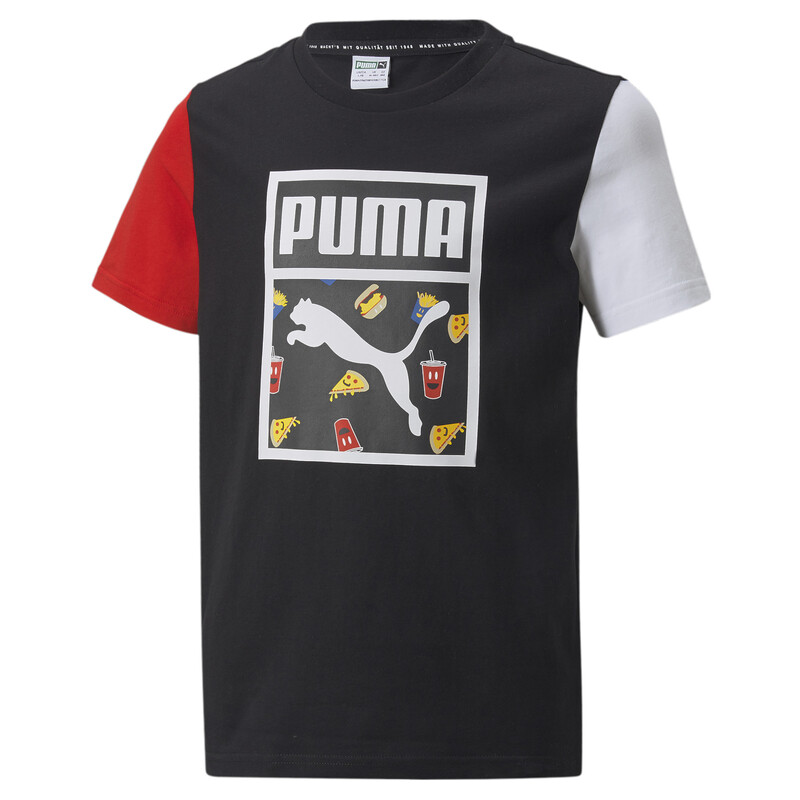 

PUMA Classics Story Youth Regular Fit T-Shirt, Black