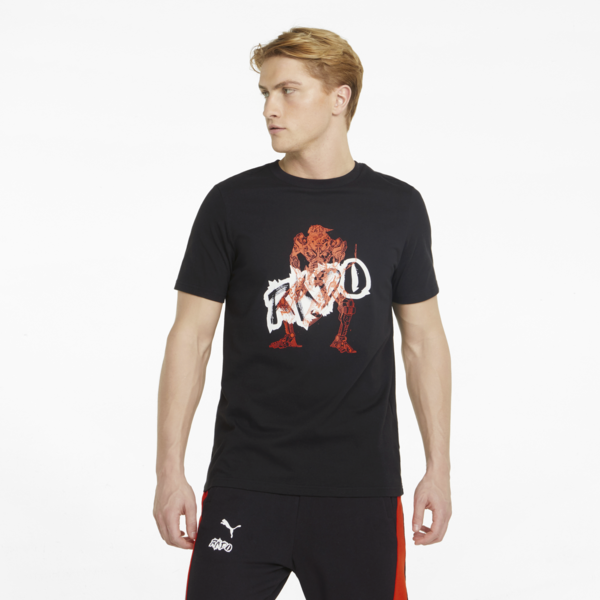 RKDO Graphic Men's Esports Tee, Puma Black, large-MEX