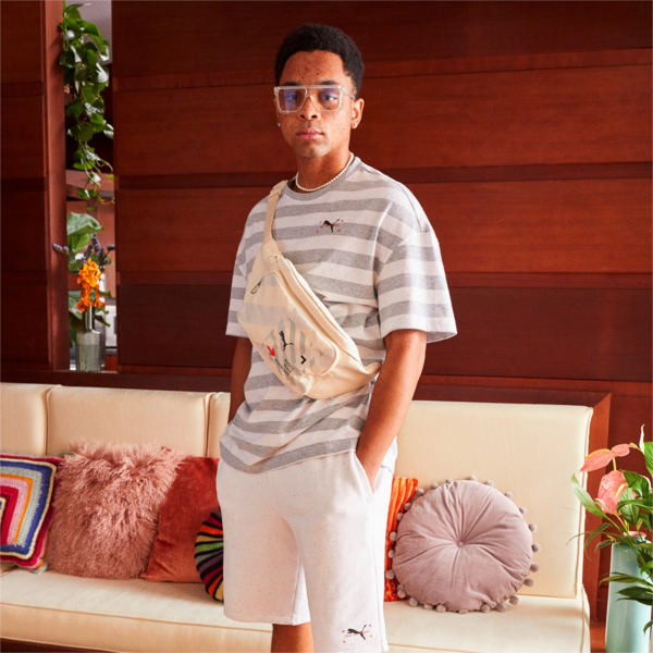 RE:Collection Oversized Men's Tee, Pristine Heather, large-ZAF