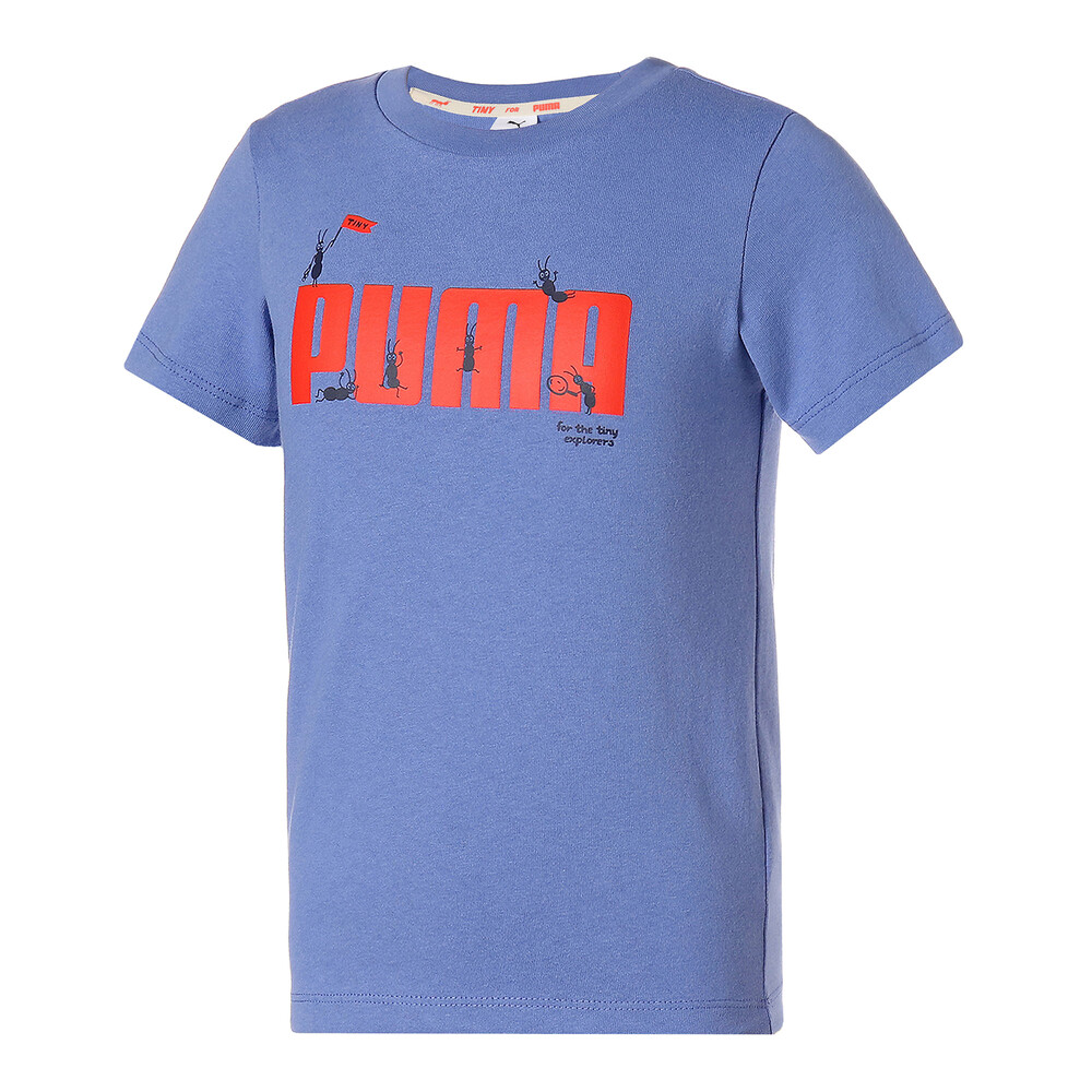 фото Детская футболка puma x tinycottons kids' tee