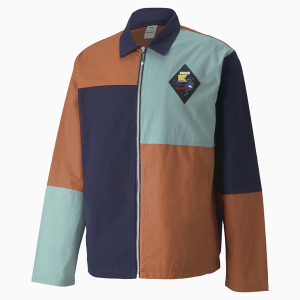 PUMA x BUTTER GOODS Men's Overshirt, Spellbound, large-ZAF