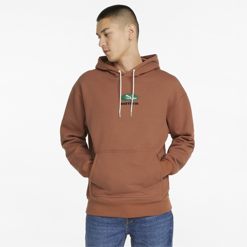 brown hoodie mens