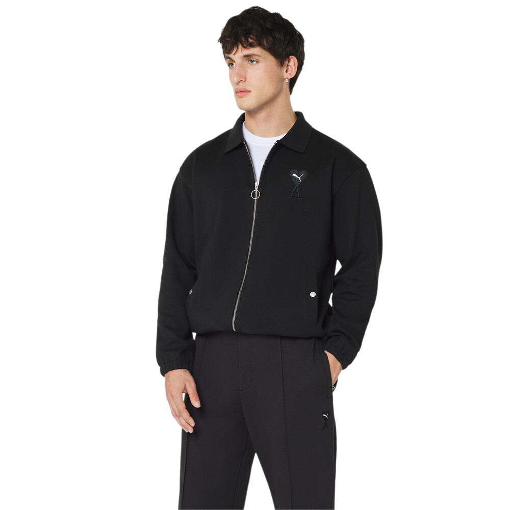 PUMA x AMI Men's Track Top | Black - PUMA