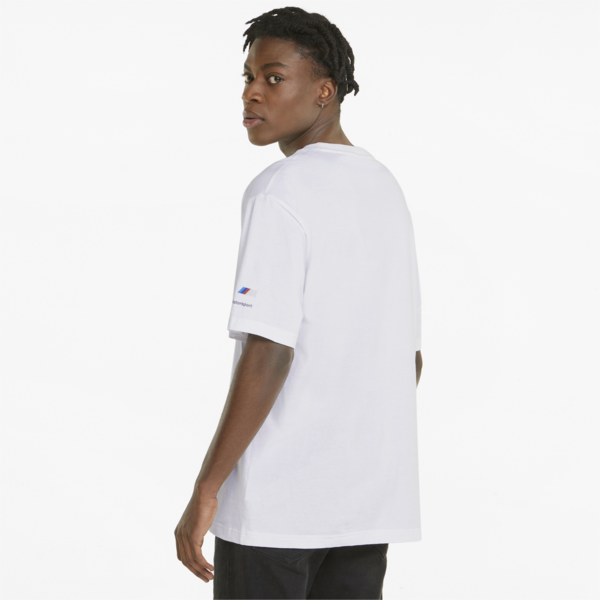 BMW M Motorsport Statement Men's Tee, Puma White, large-ZAF