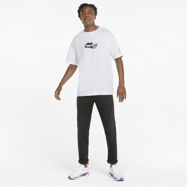 BMW M Motorsport Statement Men's Tee, Puma White, large-ZAF