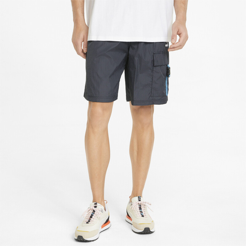 

Men's PUMA Half Court Basketball Cargo Shorts, Black