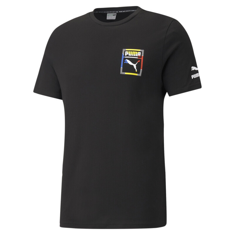 

Men's PUMA Graphic T-Shirt Box Logo Play