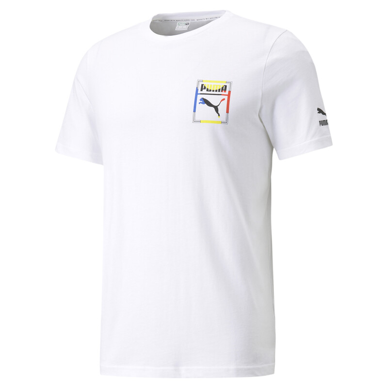 

Men's PUMA Graphic T-Shirt Box Logo Play
