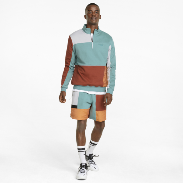 Signature Men's Basketball Pullover, Mineral Blue, large-ZAF