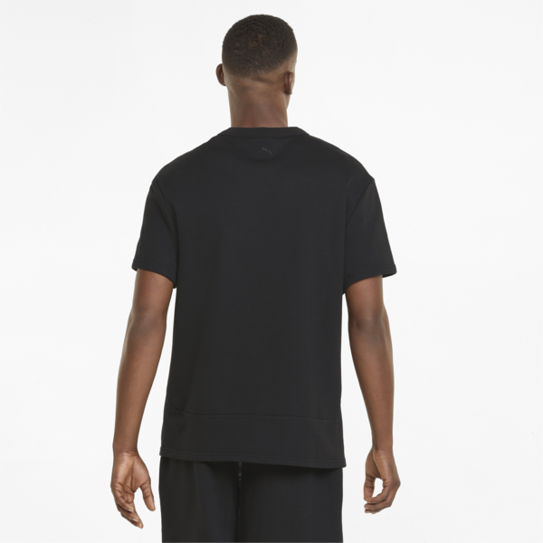 Pivot Cut-Off Men's Basketball Tee, Puma Black, large-ZAF