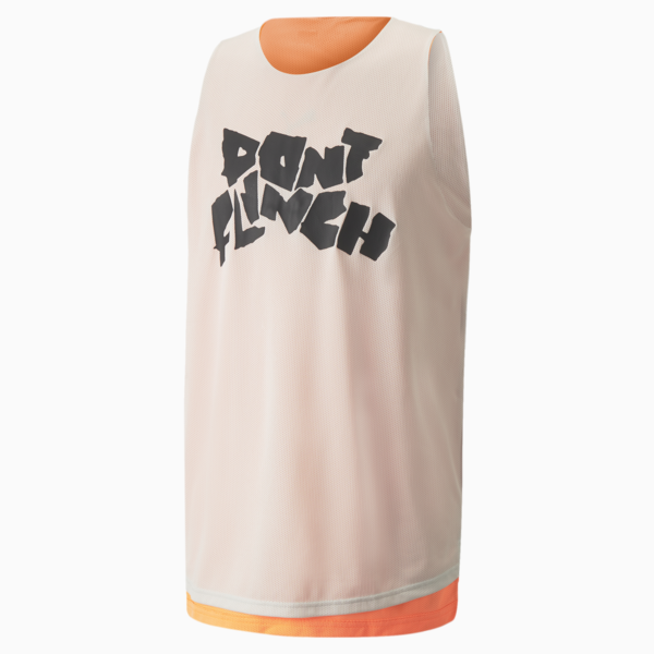 Give and Go Men's Basketball Tank Top, Nimbus Cloud-Neon Citrus, large-ZAF