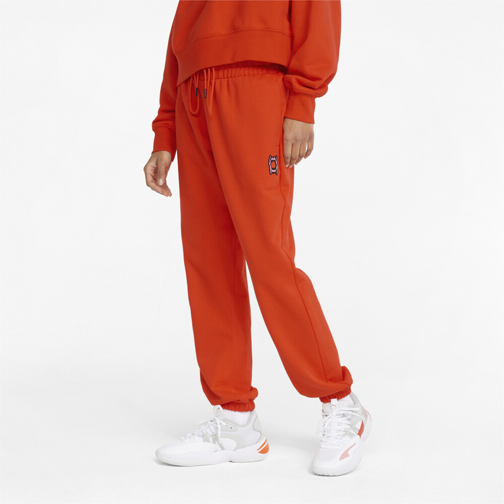 Pivot Women's Basketball Sweatpants Red PUMA