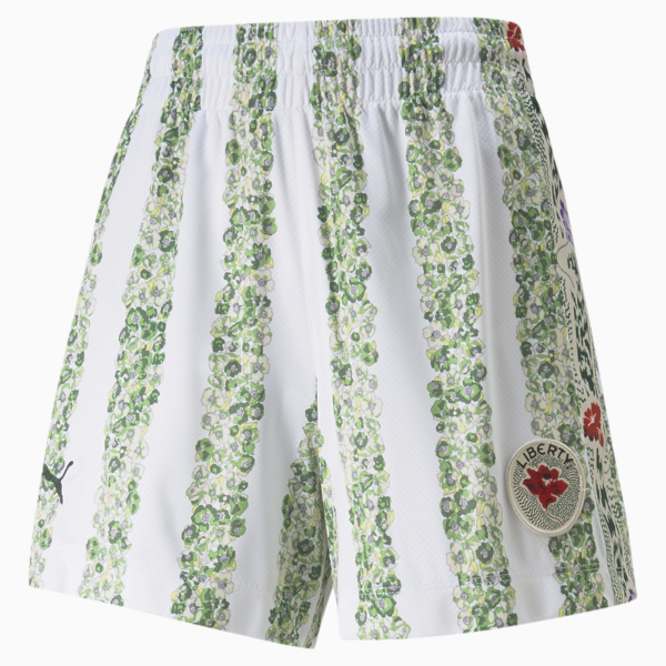 PUMA x Liberty Shorts Women, Puma White-AOP, large-ZAF