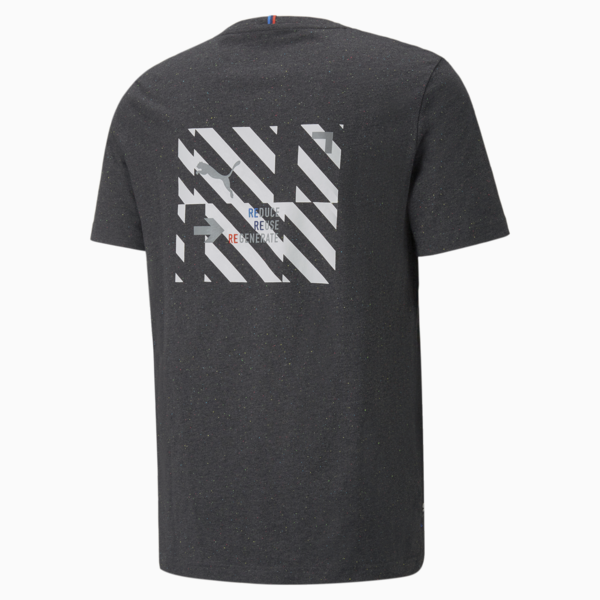 BMW M Motorsport RE:Collection Men's Tee, Dark Gray Heather-B1NP008, large-ZAF