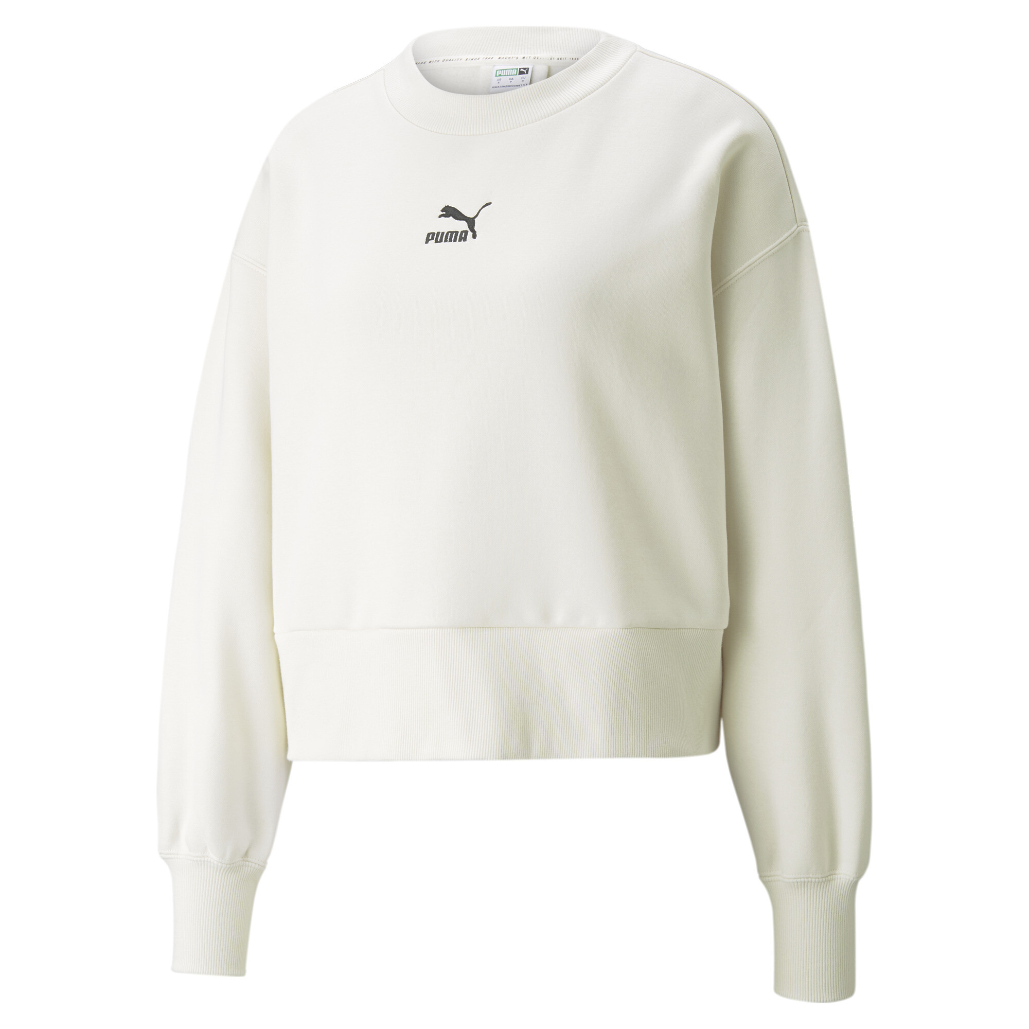 【プーマ公式通販】 プーマ CLASSICS FASHION オーバーサイズド スウェット ウィメンズ ウィメンズ Ivory Glow ｜PUMA.com