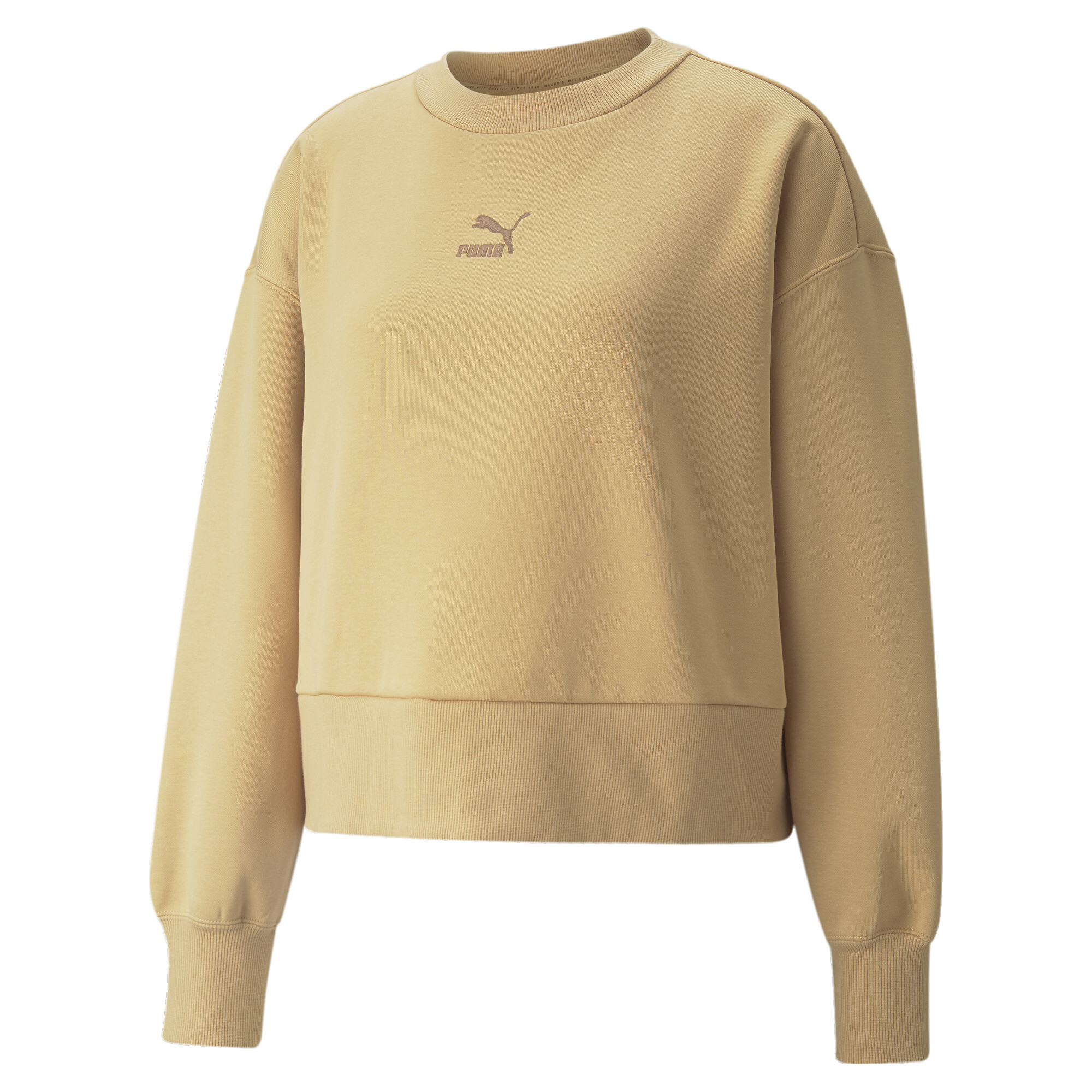 【プーマ公式通販】 プーマ CLASSICS FASHION オーバーサイズド スウェット ウィメンズ ウィメンズ Tan ｜PUMA.com