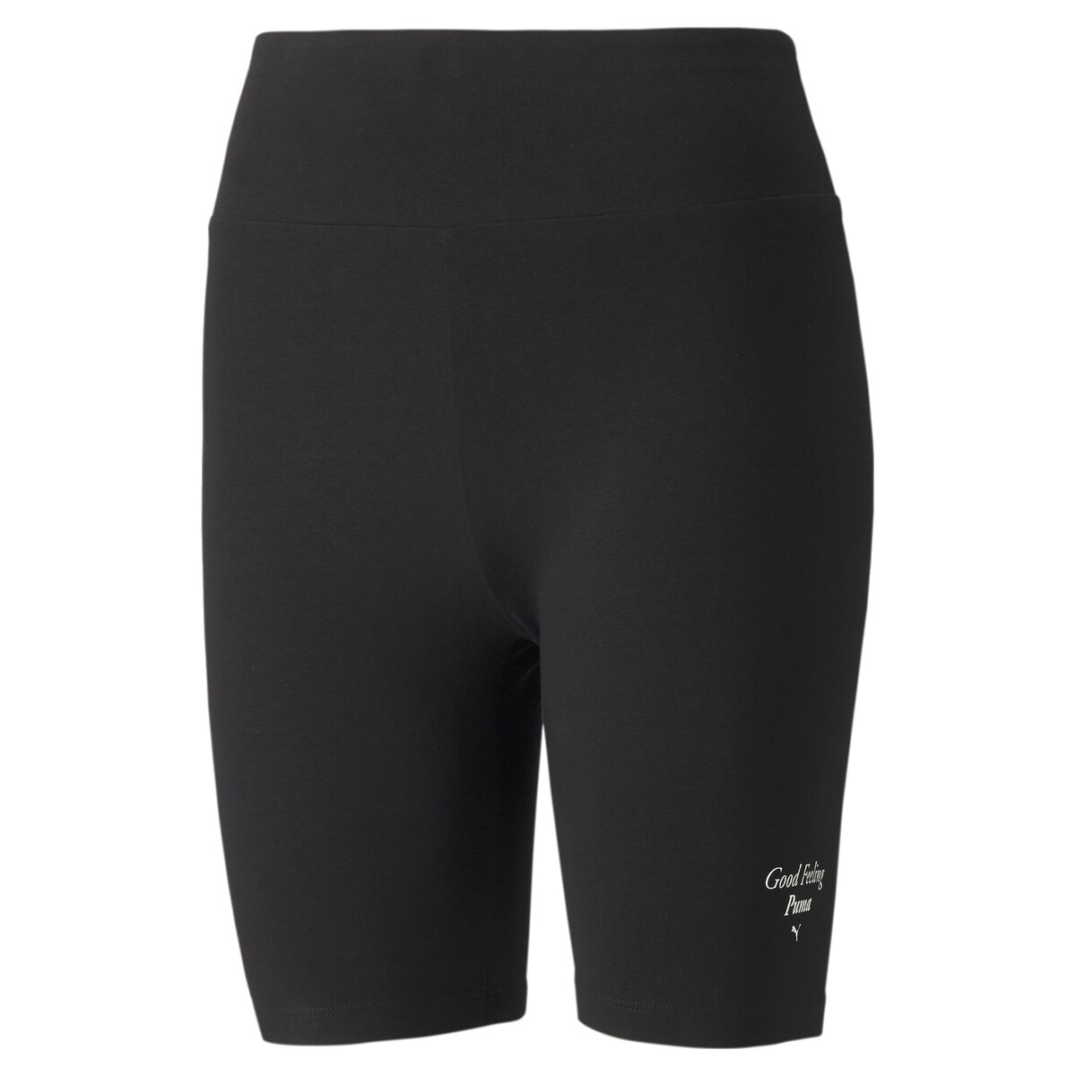 Wellness Club Women's Short Leggings in Black by PUMA, Small