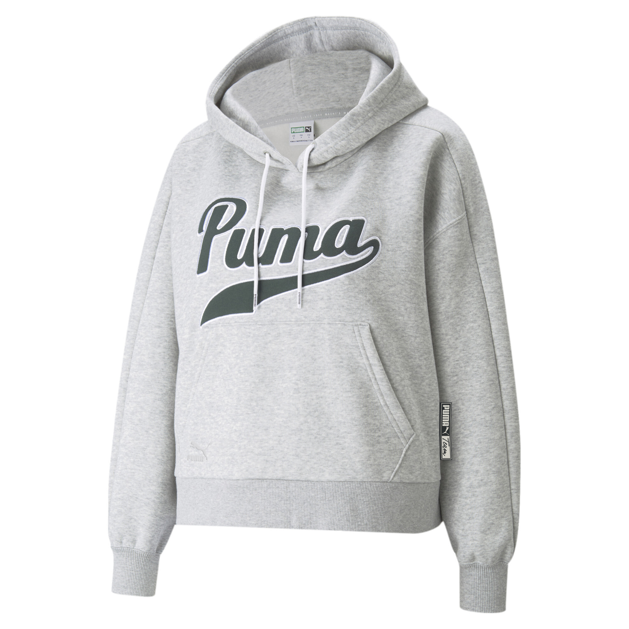 【プーマ公式通販】 プーマ PUMA TEAM フーディー ウィメンズ ウィメンズ Light Gray Heather ｜PUMA.com