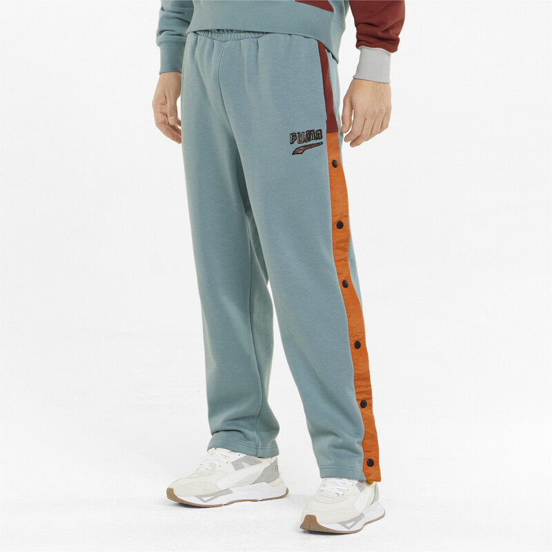 

Men's PUMA BTL Relaxed Fit Sweat Pants, Black/blue