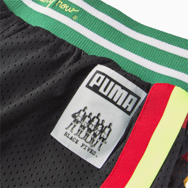 Ballroom Men's Basketball Shorts, Puma Black, large-ZAF