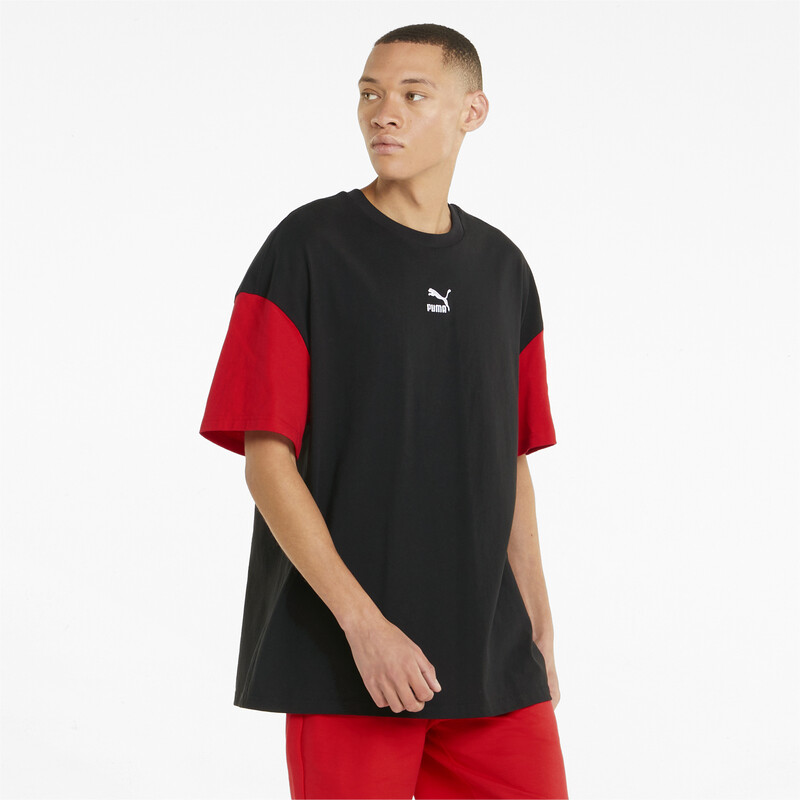 

Men's PUMA Classics Block Boxy T-shirt, Black