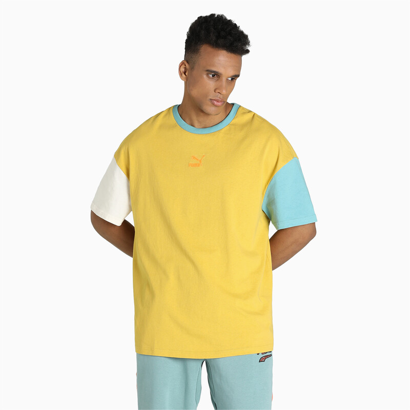 

Men's PUMA Classics Block Boxy T-shirt, Bamboo
